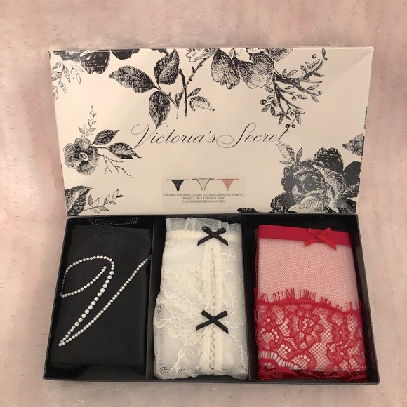 🎀NWT Victoria’s Secret V-String Panty Size L. White Lace. - Picture 8 of 11